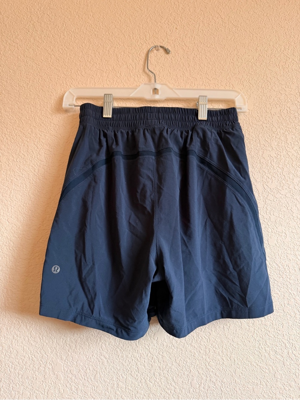 lululemon athletica Men's Pace Breaker Dark Navy Performance Shorts